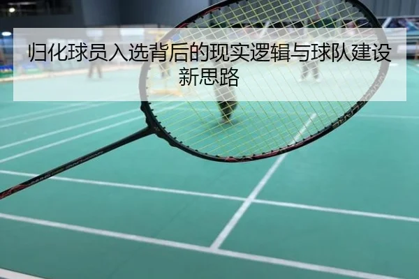 归化球员入选背后的现实逻辑与球队建设新思路